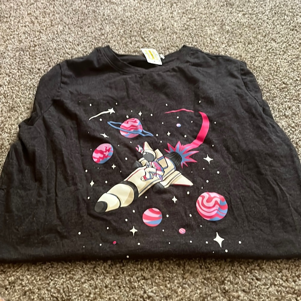 Cat and Jack space shirt - xxl